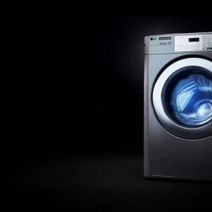 LG FH069FD2FS Commercial Washing Machine Silver - Image 4