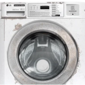 LG FH069FD2FS Commercial Washing Machine Silver - Image 3