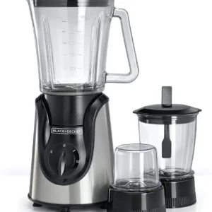 B&D BLENDER BX600G-B5 1.5L 600W, GLASS JAR W. - Image 1
